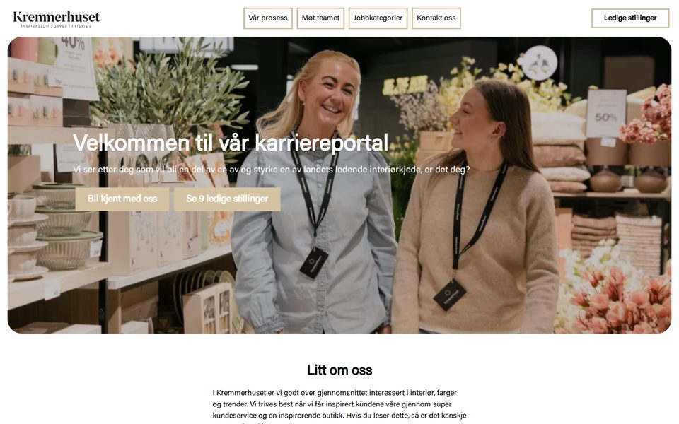 Karrieresiden til Kremmerhuset